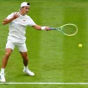 Ryan Peniston competed in Wimbledon in 2023.