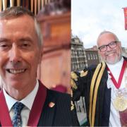Councillor David King and Councillor Tim Young
